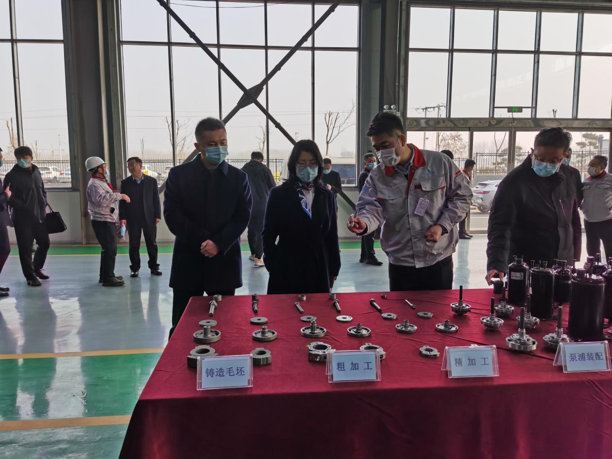 臨汾市委常委、洪洞縣委書記張潞萍一行蒞臨我司調(diào)研指導(dǎo)工作